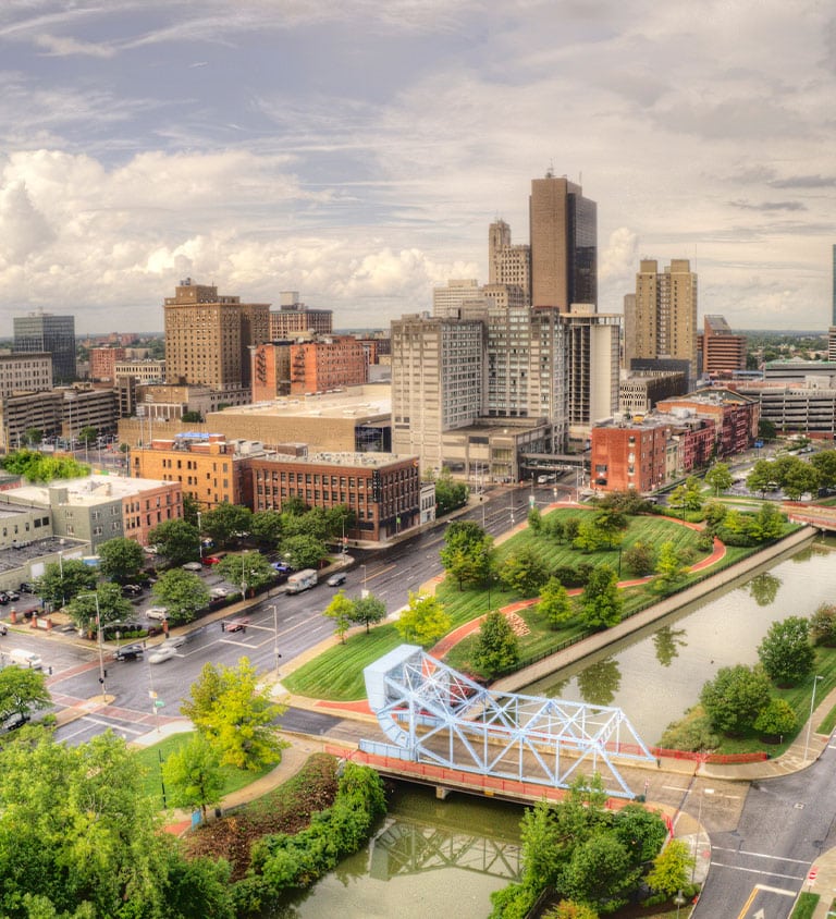 a view of a city